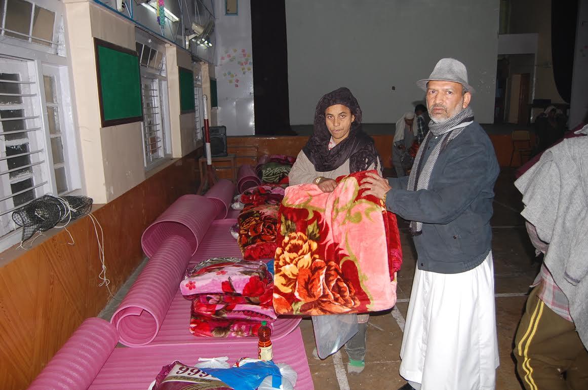 Burn Hall School distributes relief among Dalgate fire victims