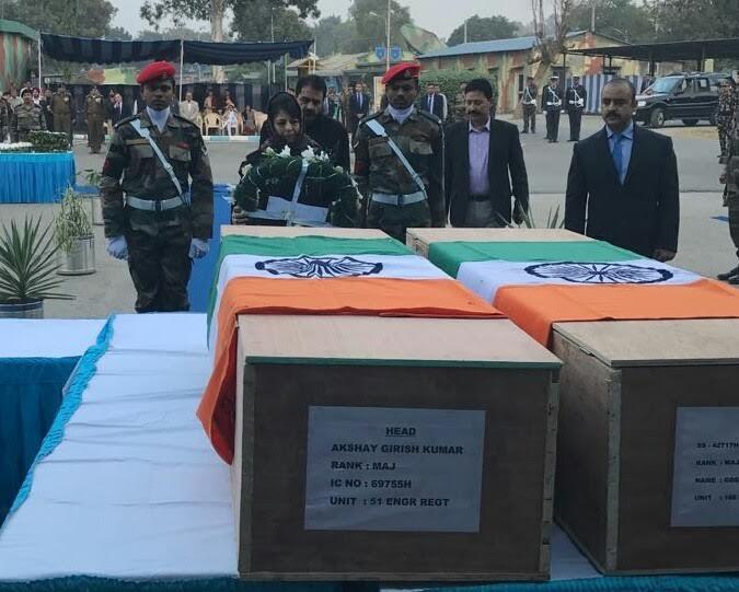 CM lays wreath on mortal remains of slain Army personnel