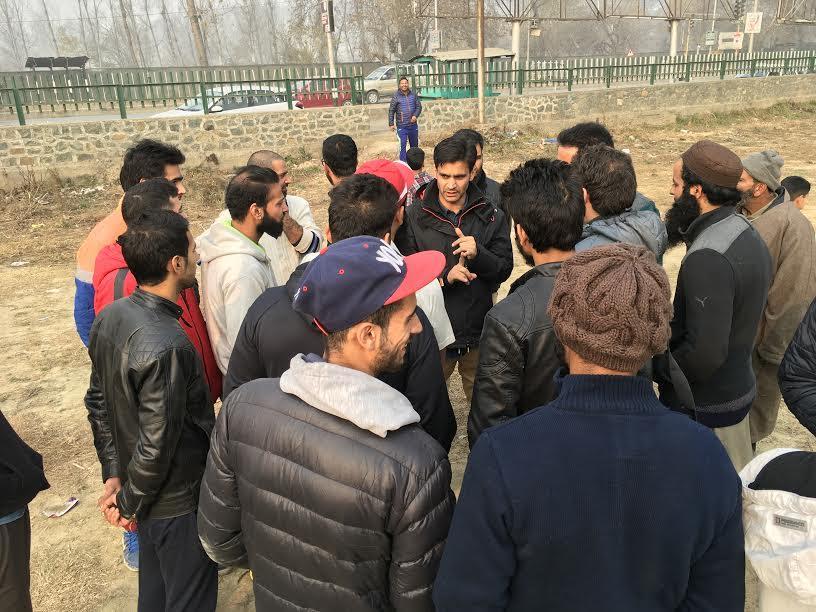Secretary Sports Council for speedy work at TRC ground at Dalgate
