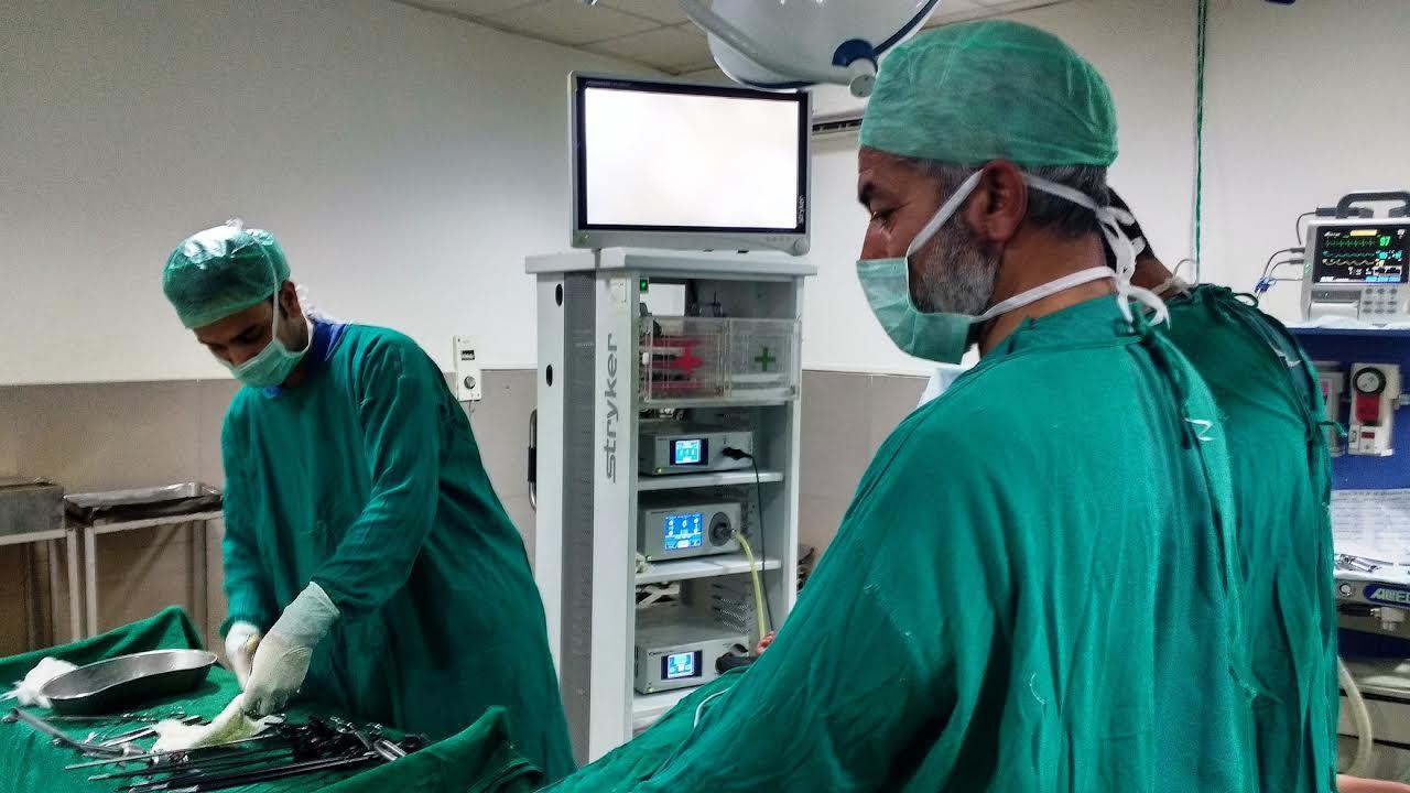 480 Minimal Access Surgeries performed in JLNM hospital