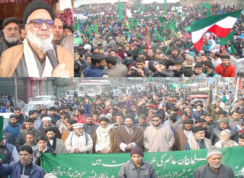 Aga Hasan leads Milad procession