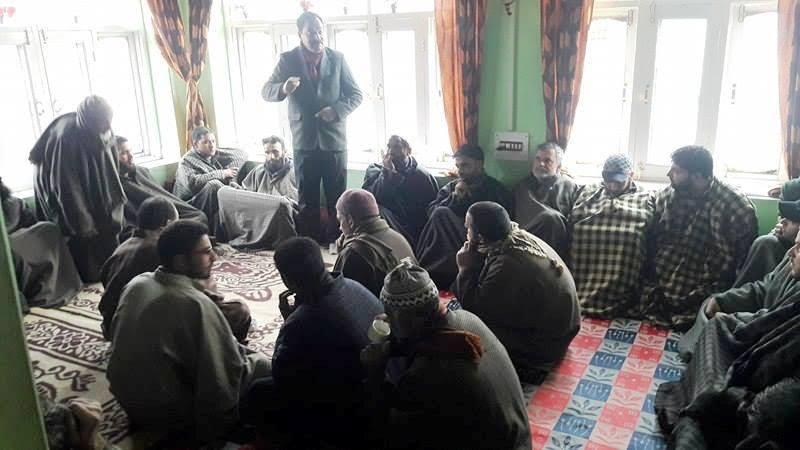 DFP delegation visits martyrs' families