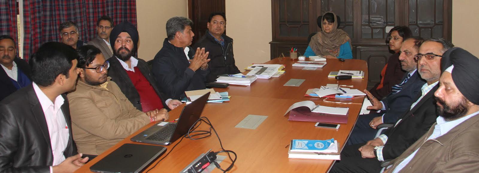 Preserve cultural ethos, heritage while developing projects for Sgr, Jammu: Mehbooba to planners