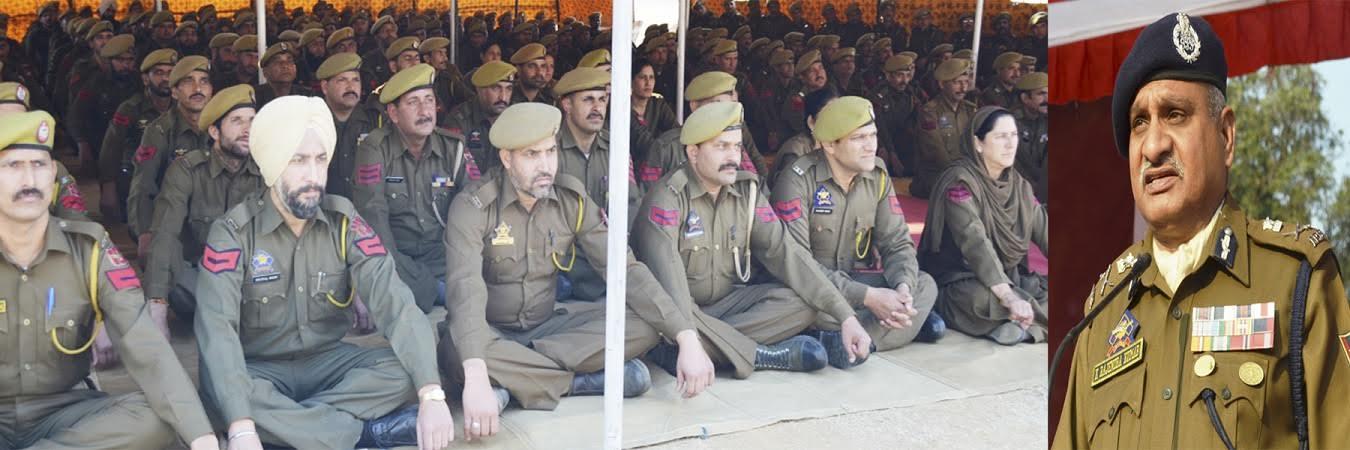 DGP visits Udhampur, Reasi, SKPA