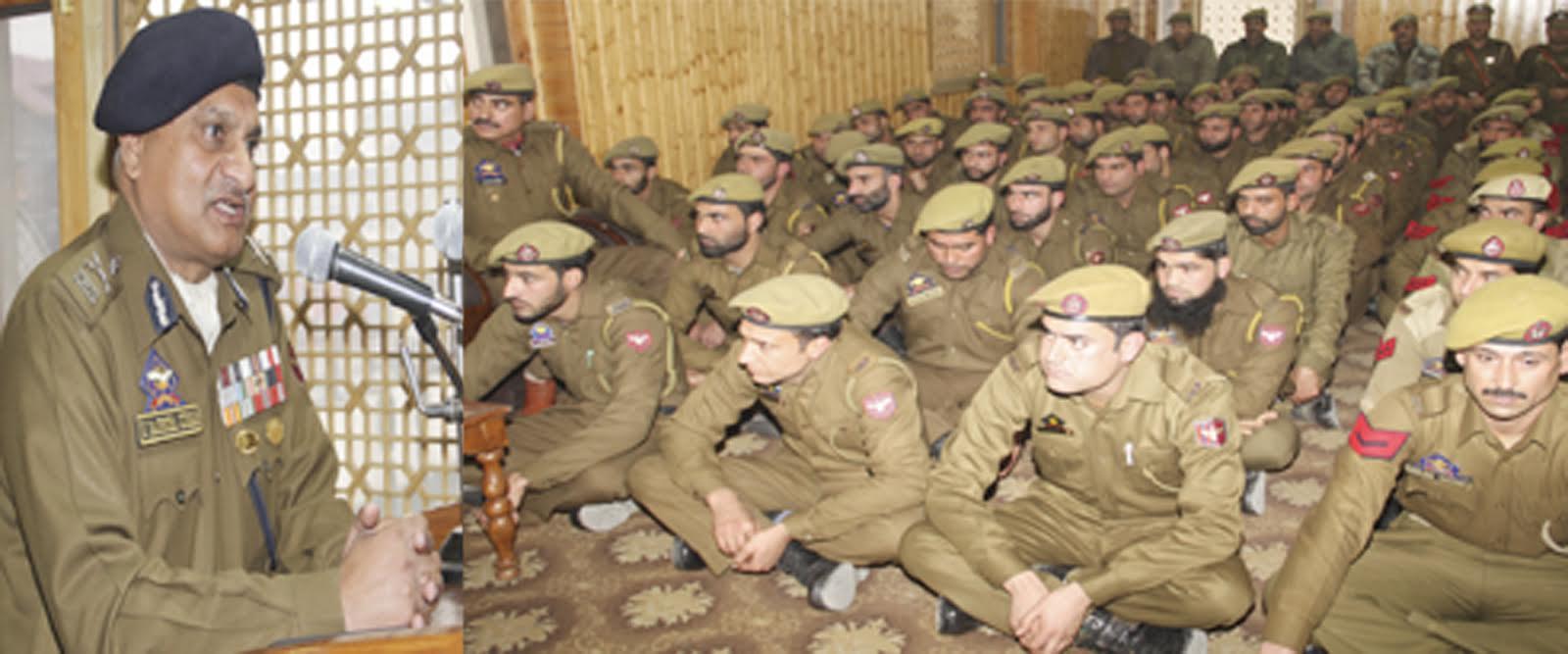 DGP addresses Police Durbar at Srinagar