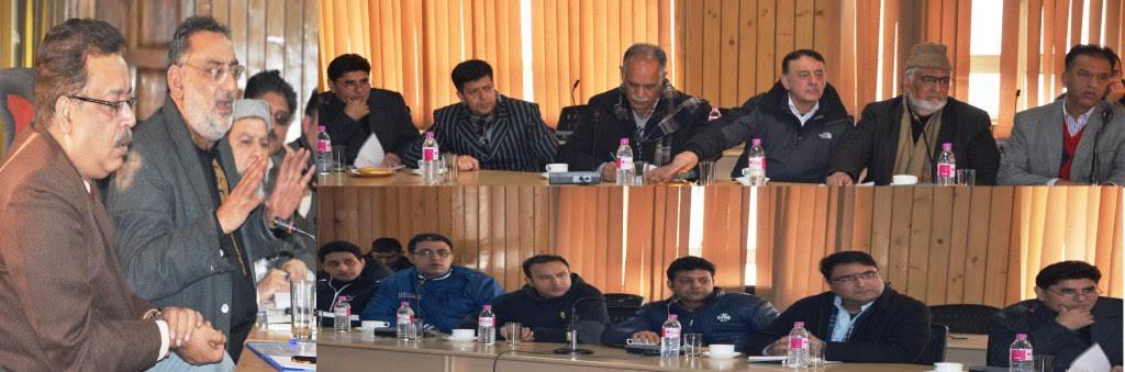 Finance Ministers holds pre-budget consultations with Kashmir Inc
