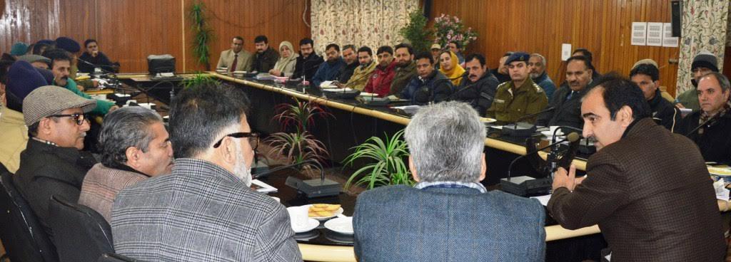 DC reviews Urs Dastageer Sahib (RA) arrangements