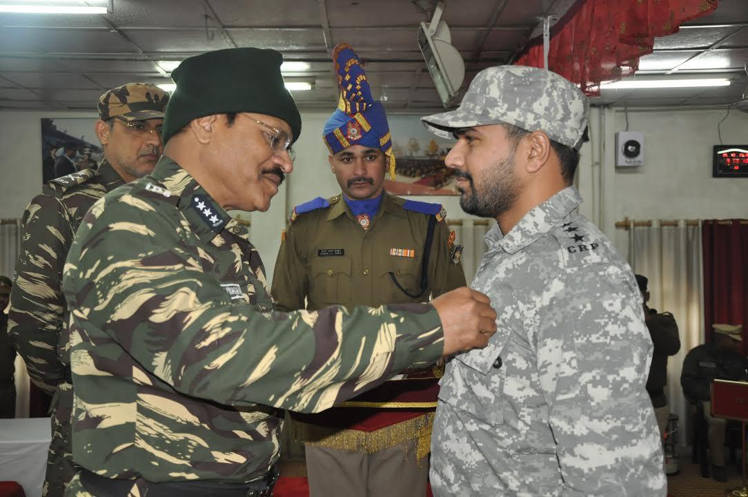 DG CRPF reviews security situation in Kashmir