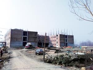 Work on MCH Bemina progressing at a snail’s pace