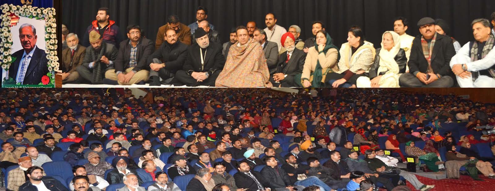 Muzaffar Baig, Haji Anayat, Zulfkar, Legislators pay tributes to Mufti Mohammad Sayeed