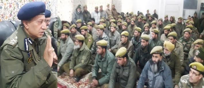 DGP Vaid visits Budgam, reviews L&O