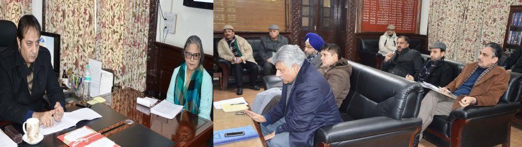 Div Com reviews power scenario in Kashmir