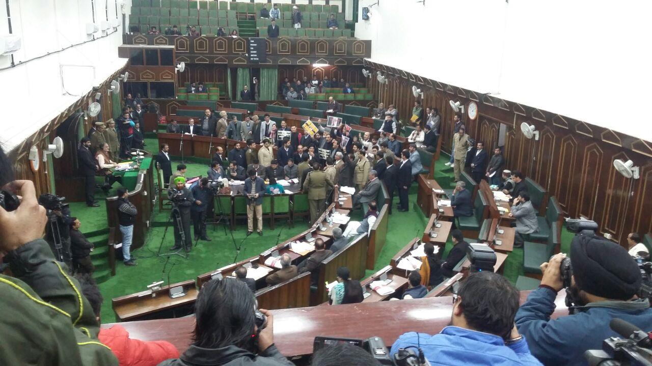Pandemonium in Assembly on molestation charges against Dr. Khajuria