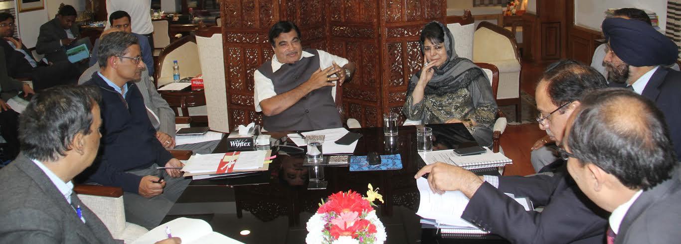 Mehbooba seeks plying of vehicular traffic on Qazigund- Banihal railway tunnel in bad weather