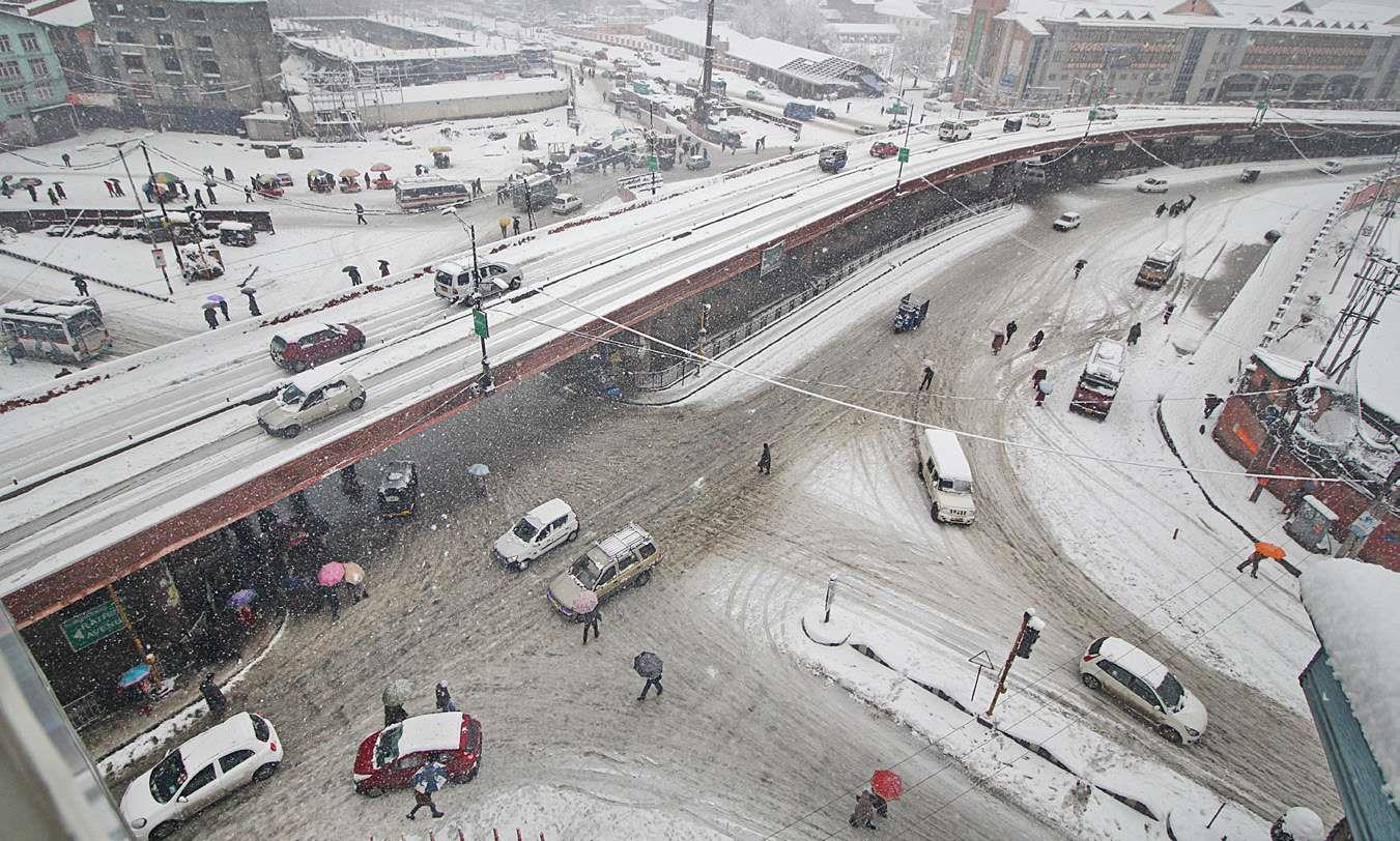 Snow melts, deluges City