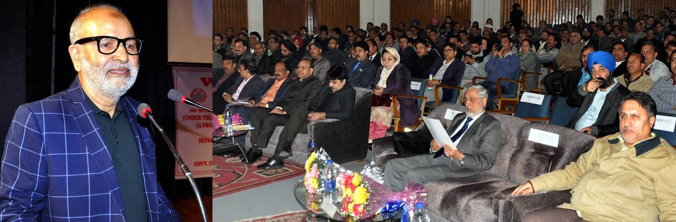 Education Deptt, AICTE organise workshop on PMSSS