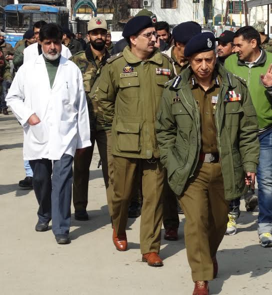 DGP visits Police Hospital, Drug De-addiction centre in Srinagar