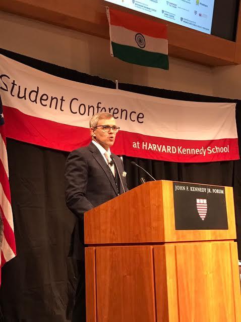 Omar delivers keynote address at Harvard University