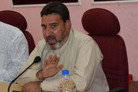 Bukhari grieved over loss of life, property in Mehjoor Nagar fire incident