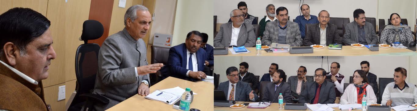 Veeri stresses on close synergy between departments for Disaster mitigation