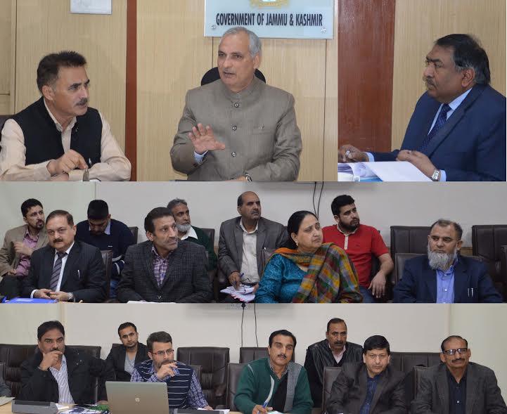 Veeri chairs maiden review meeting of Revenue Department
