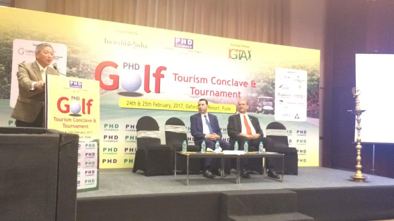 Tourism dept participates in Golf promoting events in Pune