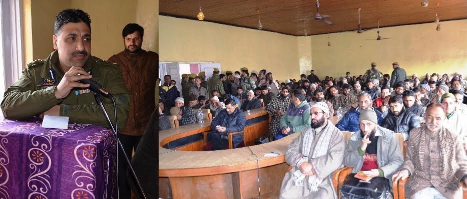 SSP Budgam chairs police public meet