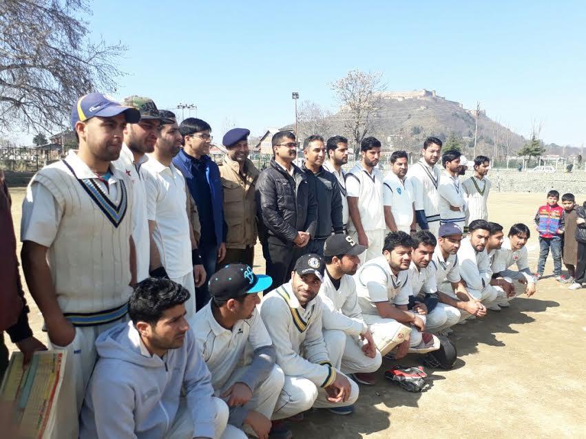 Srinagar Police cricket tourney commences