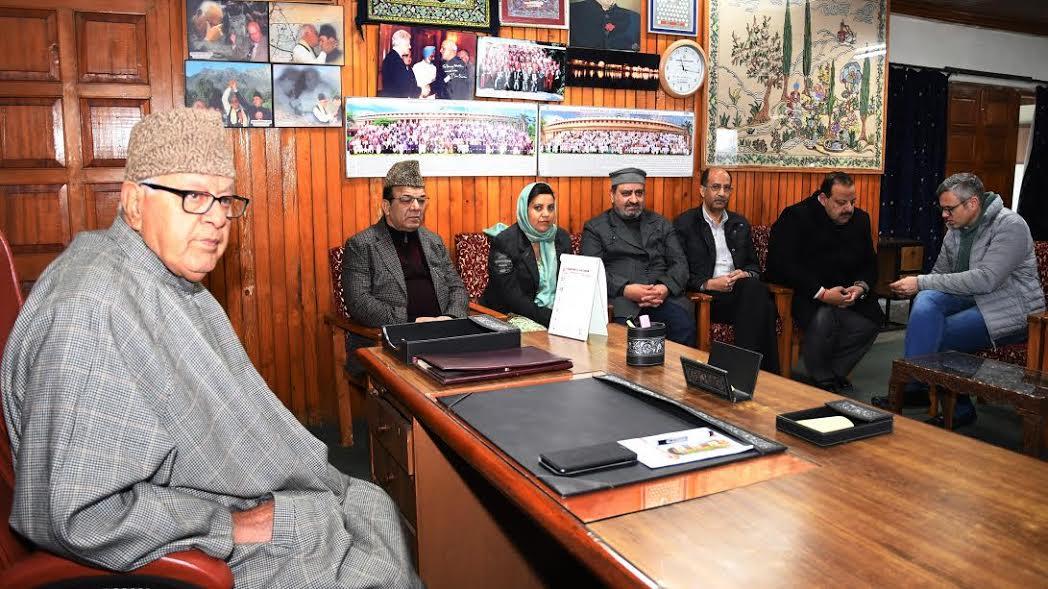 NC Core Group meets in Srinagar