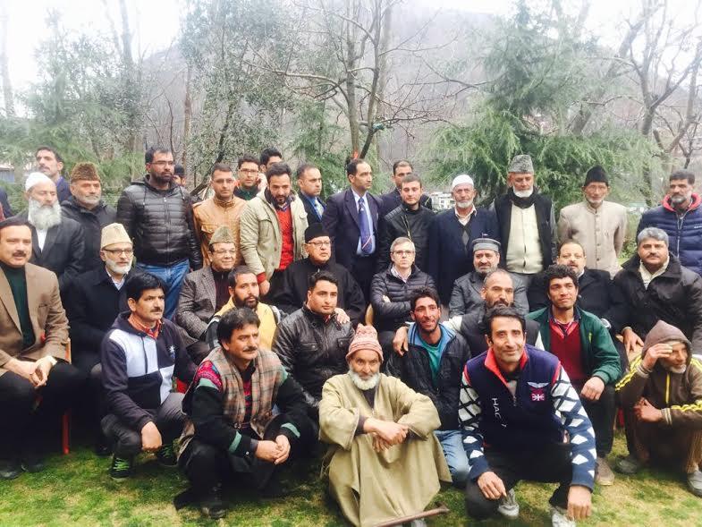 Dr. Farooq, Omar visit Banihal
