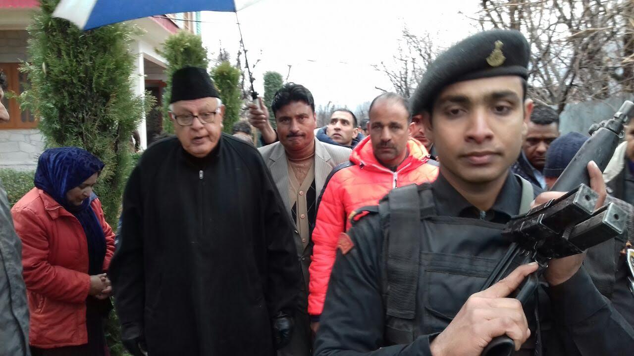 Dr. Farooq visits Baramulla