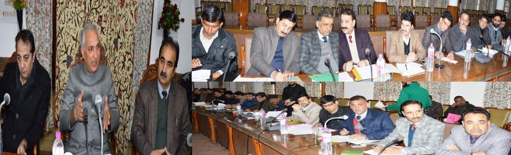 Veeri reviews functioning of Revenue dept