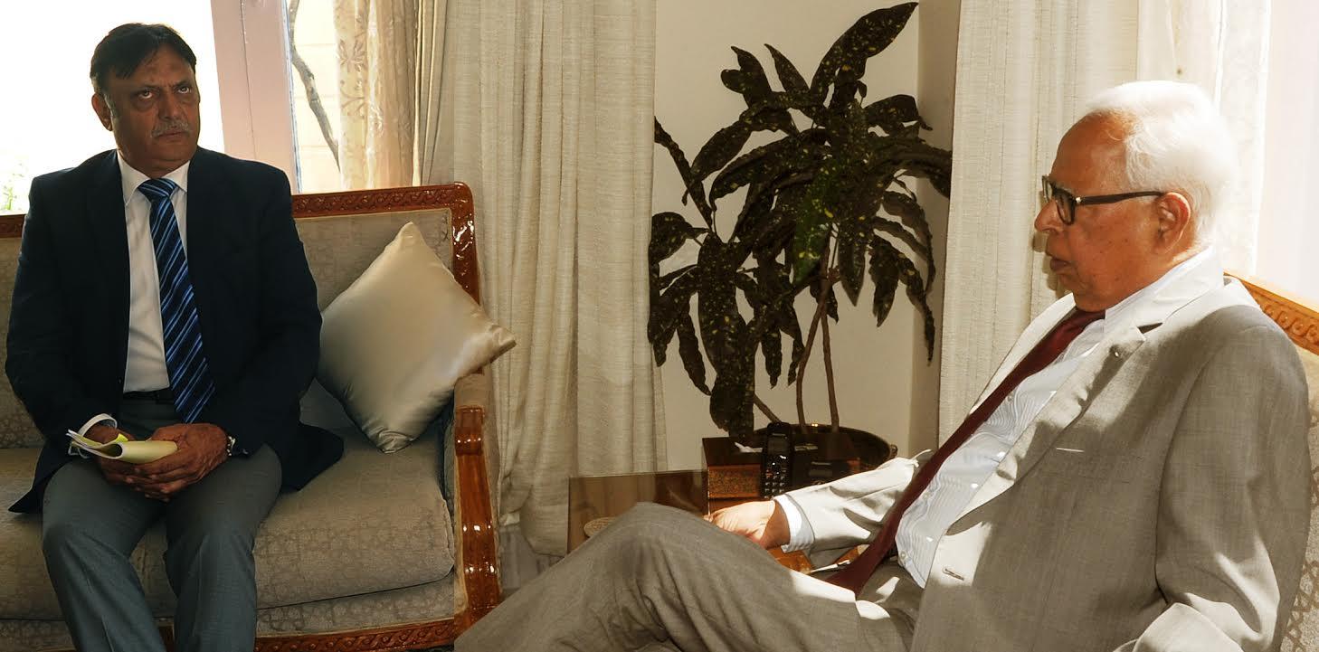 Guv briefed about Pendency in Vigilance Organization