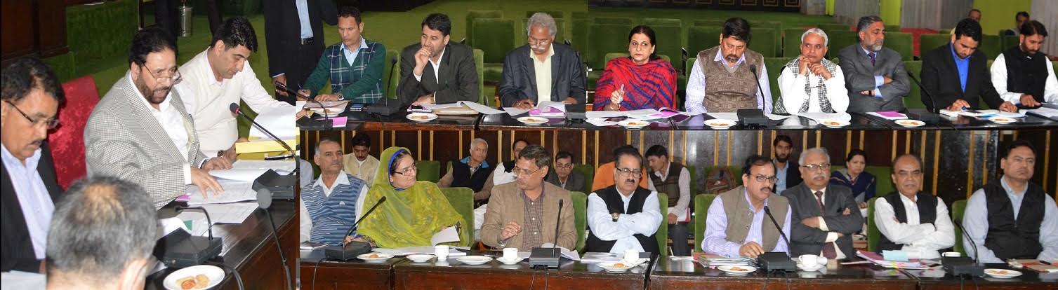 Hakim Yaseen chairs Environment Committee meet