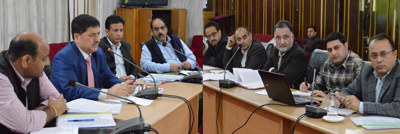 Zafar Manhas chairs DRSC meeting