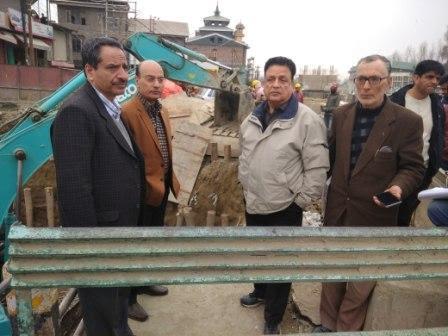 CEO ERA visits ongoing project sites