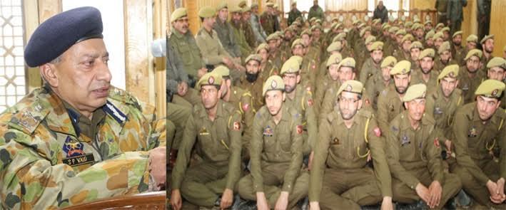 DGP Vaid addresses police durbar