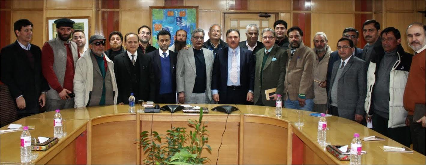 KTMF delegation calls on Chairman JK Bank