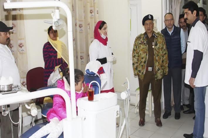 DGP Vaid visits police hospital