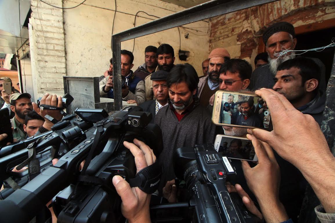 Malik detained, shifted to central jail on 12 days judicial remand: JKLF