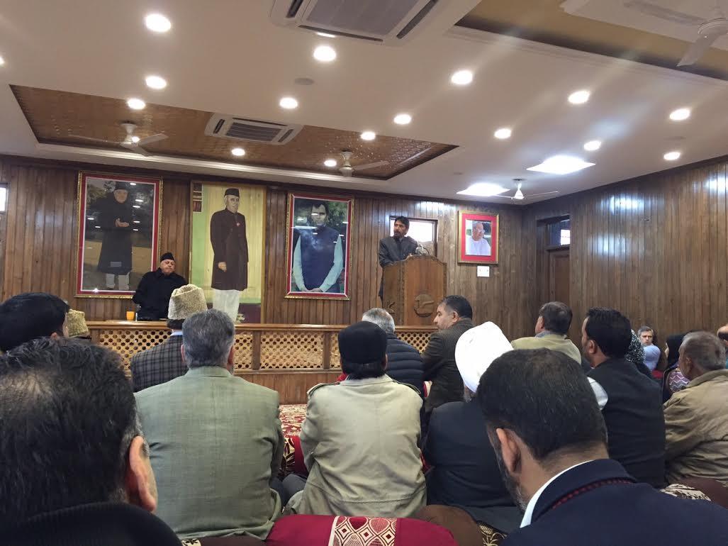 NC pays glowing tributes to Late Akbar Ganai