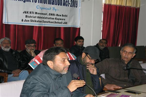 JKRTI Movement, CHRI celebrate 13 years of RTI