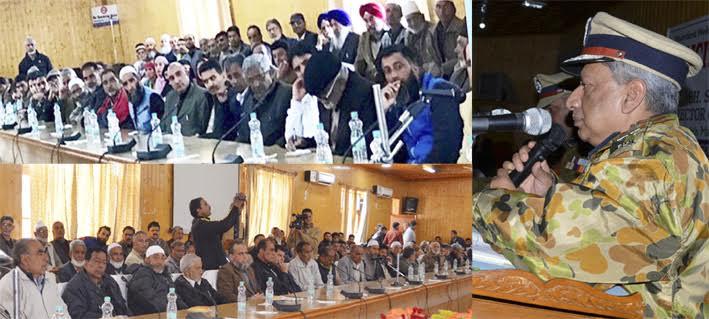 Dr Vaid visits North Kashmir, interacts with civil society members