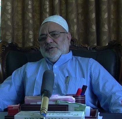 Aga Syed Hasan leaves for New Delhi to attend Pak Day