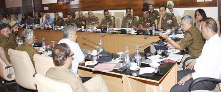 DGP Vaid reviews functioning of police establishments