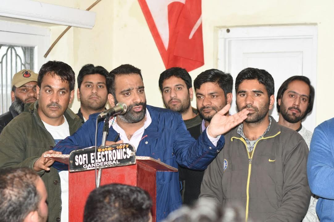 PDP implementing RSS plans to erode Kashmir’s Muslim Majority Character: Salman Sagar