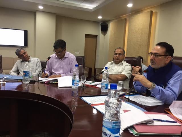 Com Sec RDD chairs review meeting of Jammu division