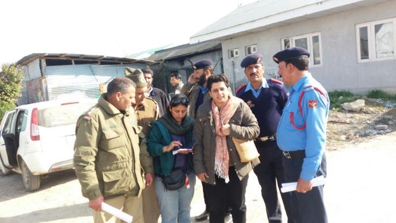 Various tourists visiting Valley assisted during flood like situation, shutdown