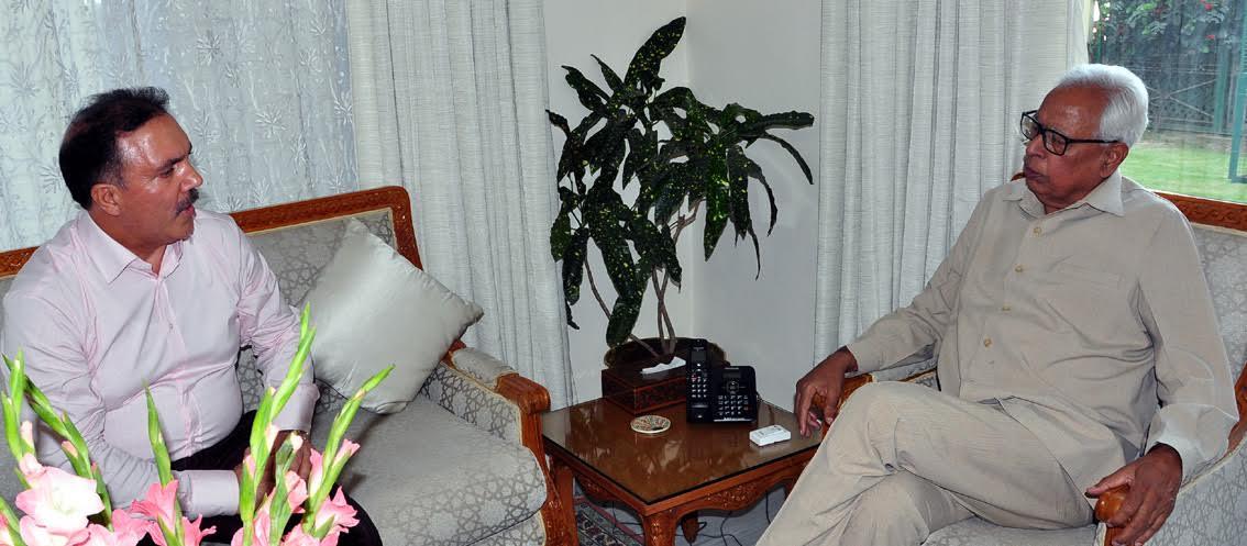 Chairman J&K Bank meets Governor