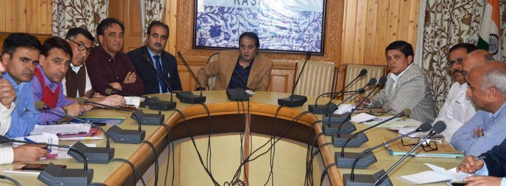 Div Com Kashmir reviews Durbar Move arrangements